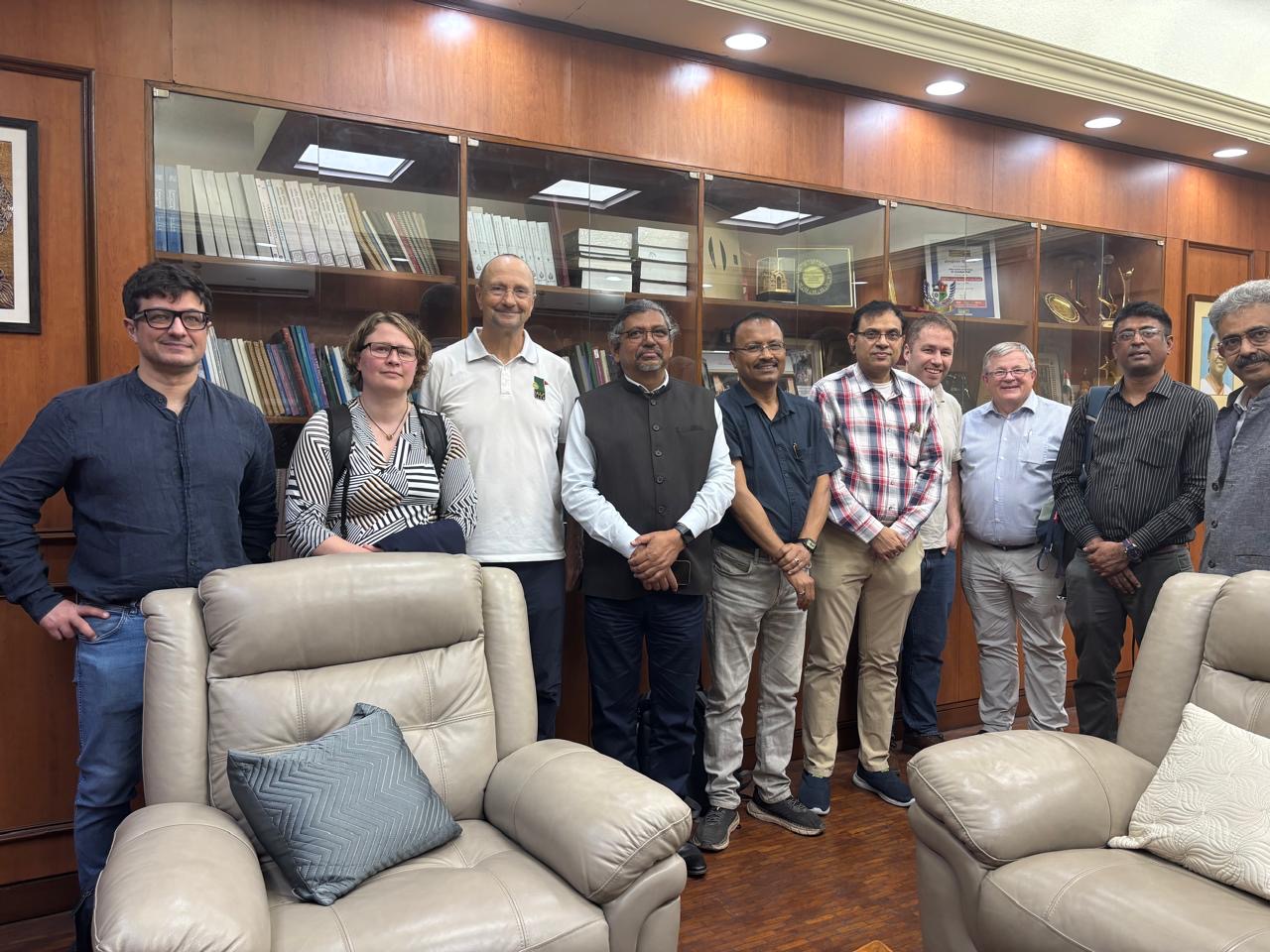 group picture of the chemistry delegation